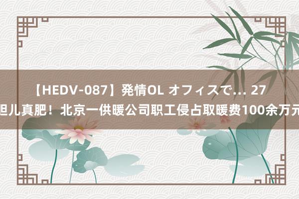 【HEDV-087】発情OL オフィスで… 27 胆儿真肥！北京一供暖公司职工侵占取暖费100余万元